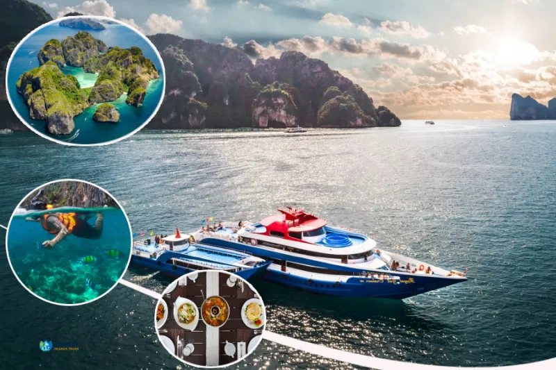 Phi Phi Islands Full Day Tour by Ferry Boat