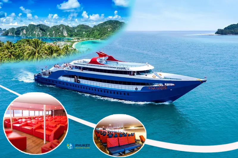 Phi Phi Islands by Ferry Boat One Way Ticket