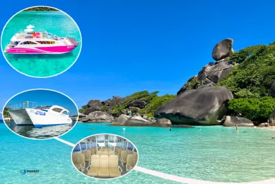 Similan Islands Deluxe Tour by Speed Catamaran Two Storey