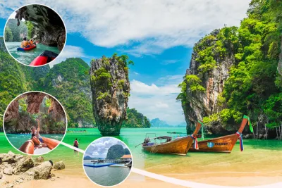 Phang Nga Bay + James Bond Island Deluxe Tour by Speed Boat