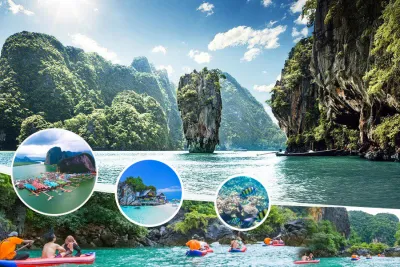 Phang Nga Bay + James Bond + Khai Islands Tour by Speed Boat