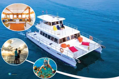 Coral Island + Promthep Cape Sunset Tour by Catamaran Yacht