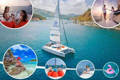 Coral + Racha Islands Sunset Tour by Sailing Yacht
